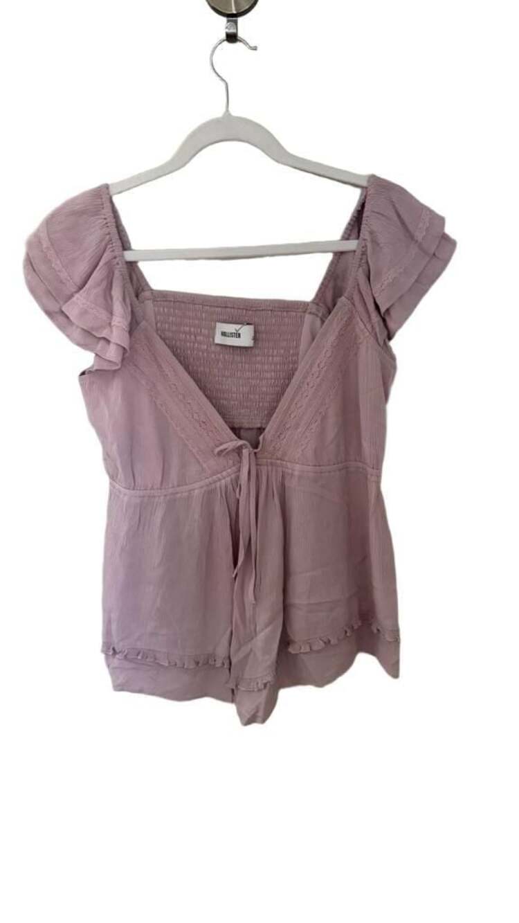Hollister Handkerchief Hem Babydoll Top